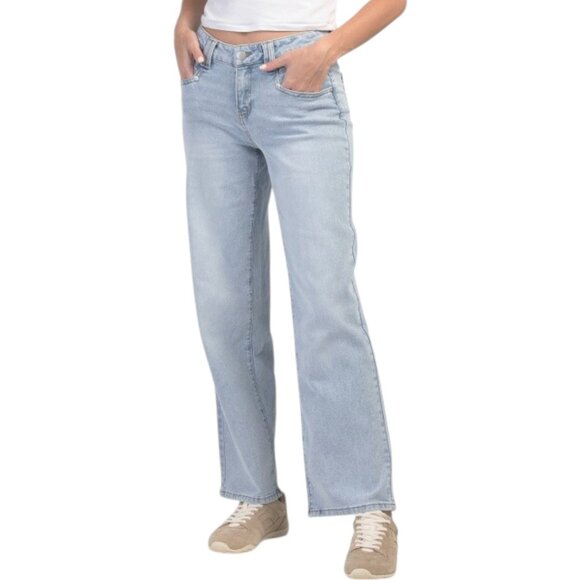 D. JEANS Mid Rise Wide Leg Jeans - Picture 1 of 2